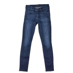 Citizens of Humanity Avedon Skinny Jeans Sz 26 Dark Wash Stretch Low Rise USA